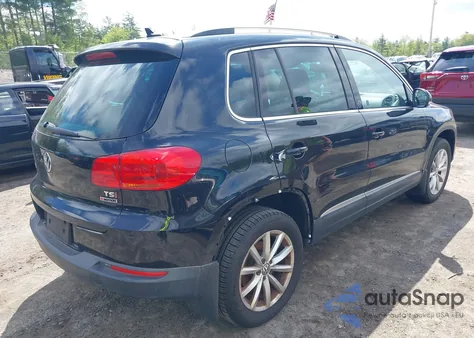 2017 Volkswagen Tiguan 2.0T Wolfsburg Edition from USA, damaged, VIN WVGSV7AX4HK012260